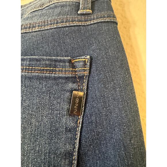 1822 Denim Adrianna Skinny Cropped Jeans 8 Dark Wash Slim Fit Mid Rise Stretch - Picture 8 of 11